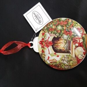 Brownlow Gifts Metal Ornament, "Home for Christmas" by Susan Winget